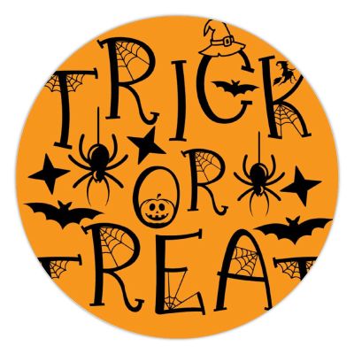 100 Pcs Halloween Stickers for Trick Or Treat Stickers Halloween decorations Stickers for Envelope Seals Candy Halloween Party Decorations
