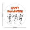 100 Pcs Halloween Stickers for Happy Halloween Dancing Skeleton Stickers Halloween decorations Stickers for Envelope Seals Candy Halloween Party Decorations view 2