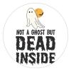 100 Pcs Halloween Stickers for Halloween Not A Ghost But Dead Inside Stickers Halloween decorations Stickers for Envelope Seals Candy Halloween Party Decorations view 1
