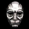 WKNBEU Halloween Novelty Prom mask Resin Character Celebrity Mask, Halloween Costume Party Carnival Christmas Easter Party MaskBlack view 2