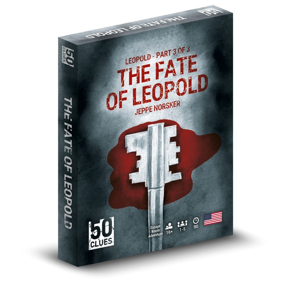 50 Clues:Part Three:The Fate of Leopold 1-5 Players Party Card Games 90 Minutes of Gameplay Games for Family Game Night and Parties Card Games for Teens and Adults Ages 16+ - English