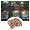 Hynet Climbing Net Playground Rope Net Kids Swingset Fence Treehouse Safety Net Outdoor Railing Decor Birds Net Garden Protective Rope Ladder Rock (Size : 3 * 10m(10 * 33ft)) view 1