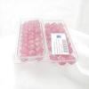 Pink Borealis Dice Luminary with Silver Numbers D20 Aprox 16mm (5/8in) Pack of 50 Wondertrail view 2