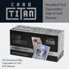 CARD TITAN PRO 3" x 4" Standard 35pt Toploaders and Soft Sleeves - Premium Quality Ultra Clear - Top Loaders for Cards and Penny Sleeves for Trading Cards - Baseball Card Sleeves (100ct) view 2
