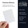 CARD TITAN PRO 3" x 4" Standard 35pt Toploaders and Soft Sleeves - Premium Quality Ultra Clear - Top Loaders for Cards and Penny Sleeves for Trading Cards - Baseball Card Sleeves (100ct) view 3