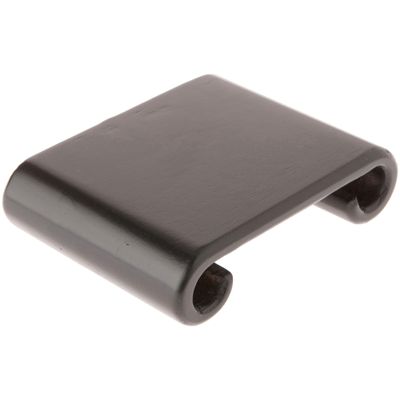 Plymor Black Scroll Wood Veneer Footed Display Base, 4" W x 3" D x 1" H (3.25" x 2.875" Display Area), Pack of 6