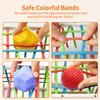 AiTuiTui Baby Sensory Montessori Activity Toys for 1 2 Year Old Boy Girl, Early Learning Develop Shape Sorter Cube with Soft Textured Balls for Infants Toddler Birthday Gifts view 3
