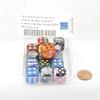 are You Kitten Me Dice Assorted Colors with Pips 16mm (5/8in) D6 Pack of 15 Wondertrail view 2