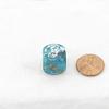are You Kitten Me Dice Assorted Colors with Pips 16mm (5/8in) D6 Pack of 15 Wondertrail view 3
