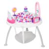 Smart Steps 3-in-1 Bounce N' Play Activity Center Plus with STEM Learning Toys, Princess Pink view 1