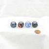 Sick Dice Assorted Colors with Pips 16mm (5/8in) D6 Pack of 4 Wondertrail view 3