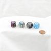 Sick Dice Assorted Colors with Pips 16mm (5/8in) D6 Pack of 4 Wondertrail view 4