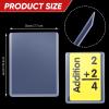 400 Pieces Card Sleeve Hard Plastic Card Protector Holder for Trading, Baseball, Football, Sport, Photo, 3 x 4 Inches (Clear) view 2