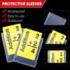 400 Pieces Card Sleeve Hard Plastic Card Protector Holder for Trading, Baseball, Football, Sport, Photo, 3 x 4 Inches (Clear) view 3