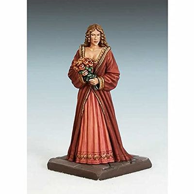 Dark Sword Miniatures Lady in Waiting No.4 with Roses Miniature George R.R. Martin Masterworks