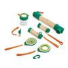 Hape 8 in 1 Nature Fun Kids Bamboo Explorer Kit for Ages 4 Years & Up with Working Flashlight, Telescope, Compass, Periscope, and Specimen Jar view 1