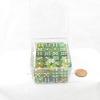 Spring Nebula Dice Luminary with White Pips 12mm (1/2in) D6 Set of 50 Wondertrail view 1