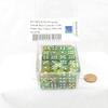 Spring Nebula Dice Luminary with White Pips 12mm (1/2in) D6 Set of 50 Wondertrail view 2