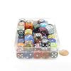 Sick Dice Assorted Colors with Pips 16mm (5/8in) D6 Pack of 50 Wondertrail view 1