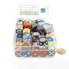 Sick Dice Assorted Colors with Pips 16mm (5/8in) D6 Pack of 50 Wondertrail view 2