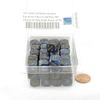 Shadow Lustrous Dice with Gold Pips D6 12mm (1/2in) Bulk Pack of 50 Wondertrail view 2