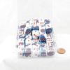 Astral Blue and White Gemini Dice with Red Pips D6 16mm (5/8in) Bulk Pack of 50 Wondertrail view 1