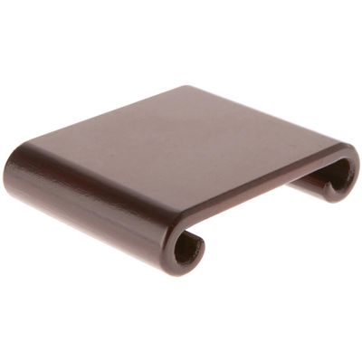 Plymor Walnut Scroll Wood Veneer Footed Display Base, 5" W x 4" D x 1.125" H (4" x 3.75" Display Area), Pack of 6