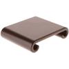 Plymor Walnut Scroll Wood Veneer Footed Display Base, 5" W x 4" D x 1.125" H (4" x 3.75" Display Area), Pack of 6 view 1
