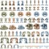 House of Bodian Mythical Heroes Forest/Swamp Edition - 90 Pcs in 16 Designs - Mini Figure Set for RPGs - Creatures and Monsters - Suitable Size for DND view 2