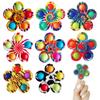 8 Pcs Fidget Spinners Pop Toys for Party Favors, Sensory Fidget Toys Bulk for Classroom Prizes, Easter Christmas Valentine Gifts for Kids Easter Basket Stuffers view 1