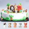 Marsui 40 Pcs Mini Dog Figurines Toy Realistic Little Puppy Figures Educational Dog Animals Toys Miniature Mini Glow in The Dark Resin Animals for Birthday Christmas Easter Cake Topper Decor(Cute) view 2