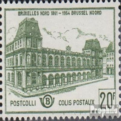 Belgium PP52 (Complete.Issue.) unmounted Mint/Never hinged ** MNH 1959 Age Station (Stamps for Collectors) Trains/Railway/funicular