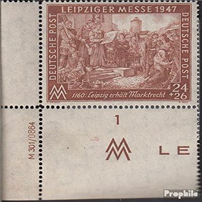 Allied cast.-Community.Issue. 941I D DV Tested, with Publication info linienzhnung 13 1/4 unmounted Mint/Never hinged ** MNH 1947 Leipzig Fair (Stamps for Collectors)
