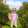Ebuddy Doll Clothes & Accessories - 8 Sets Outfit with Shoes, Backpack, Glasses, Camera, Pad for 18 Inch Girl Dolls view 3