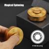 Metal Fidget Spinner Toy, Cool Alloy Hand Finger Spinner Cube Toy, Stress Relief Sensory Spinning Anti Anxiety Desk EDC Toys Gifts Party Favors for Adults Kids 5 6 7 8 9 10+11 12 Years Old Boys view 3