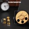 Metal Fidget Spinner Toy, Cool Alloy Hand Finger Spinner Cube Toy, Stress Relief Sensory Spinning Anti Anxiety Desk EDC Toys Gifts Party Favors for Adults Kids 5 6 7 8 9 10+11 12 Years Old Boys view 4