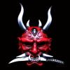 WKNBEU Japan Hannya Mask Halloween Ghost Warrior Horror Devil Cosplay Mask Prajna Theme Party Resin Mask Art Crafts Hanging OrnamentRed view 1