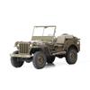 Rochobby FMS 1/6 1941 MB Scaler RC mini Jeep RC Truck MB Scaler 4x4 Hobby Grade Brushed RC Rock Crawler RC Army Military Truck for Adults,RS view 1