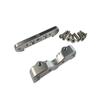 Aluminum Rear Lower Suspension Mount for Arrma 1/5 KRATON Outcast 8S BLX Upgrade Parts - Silver view 1