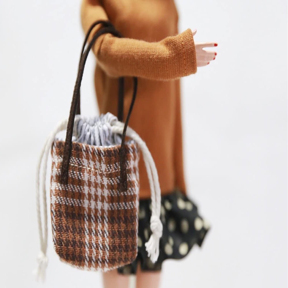 Handmade Doll Bag 1:6 Scale Dollhouse Clothing