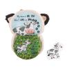 Mud Pie Children's Plush Puppet Book, Mr. Cow view 4