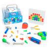 Educational Insights Design & Drill Toolbox - Construction Toys & Toddler Tools, Kids Tool Set with Real Electric Drill Toy, Kids Tool Box, Toddler Building Toys for Girls and Boys Ages 3+ view 1