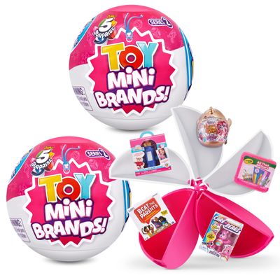 5 Surprise Toy Mini Brands Series 2 Capsule Collectible Toy (2 Pack) (77240)