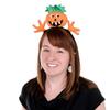 Animalworld Halloween Costume Pumpkin Baby Maternity Costume T-Shirt with Jack-O-Lantern Headband Medium view 2