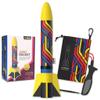 Mighty Fun! - Airo Rocket Hand Launched Inflatable Kit - Includes Giant 20 Inch Ripstop Nylon Rocket, Hand Launcher and Storage Bag - Soars 150 Feet - Ages 6+ view 1