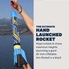 Mighty Fun! - Airo Rocket Hand Launched Inflatable Rocket Kit - Includes Giant 20 Inch Inflatable Ripstop Nylon Rocket, Hand Launcher and Storage Bag - Soars 150 Feet - Ages 6+ view 2