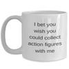 Action Figure Mug, Action Figure Collector Gift Idea for Collector Edition Action Figure view 1