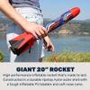 Mighty Fun! - Airo Rocket Hand Launched Inflatable Rocket Kit - Includes Giant 20 Inch Inflatable Ripstop Nylon Rocket, Hand Launcher and Storage Bag - Soars 150 Feet - Ages 6+ view 4