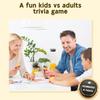 Who Knows More? Kids or Adults, The Ultimate Trivia Game for Kids, Teens and Adults - A Fun Family Party Game view 2