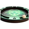 C4Labs 10" Padded Dice Rolling Tray  Synthetic Biotech - Green Metallic view 3